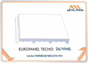 EUROPANEL TECHO 26-VINIL